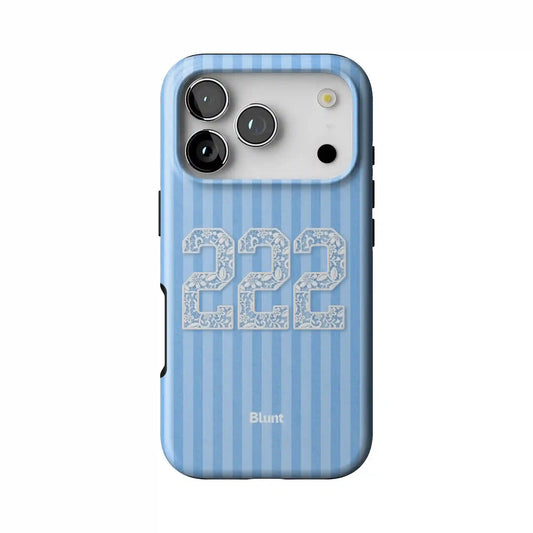 222 Striped Sky iPhone Case