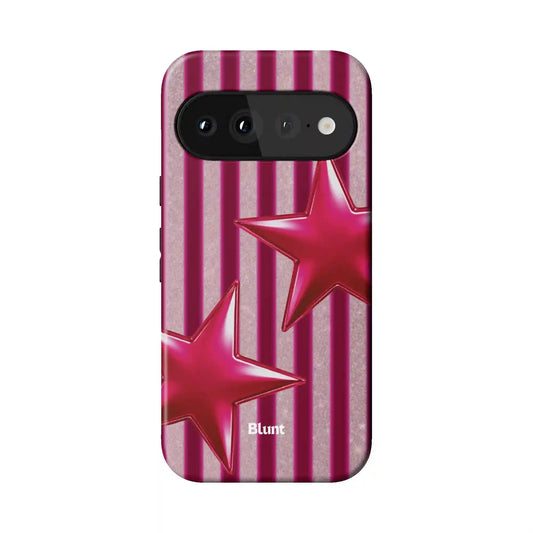 Striped Starlet Pixel Case