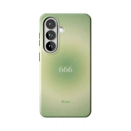 Orbit Green Samsung Case