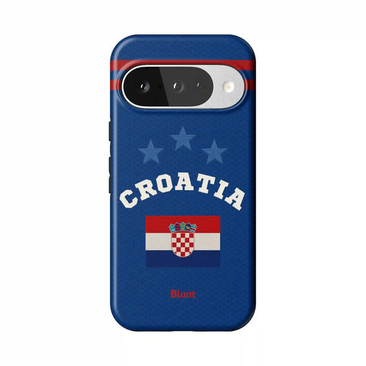 WC Croatia Pixel Case