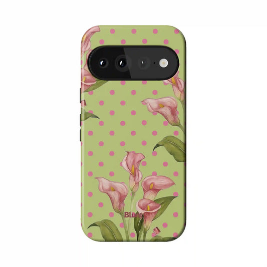 Matcha Bloom Pixel Case
