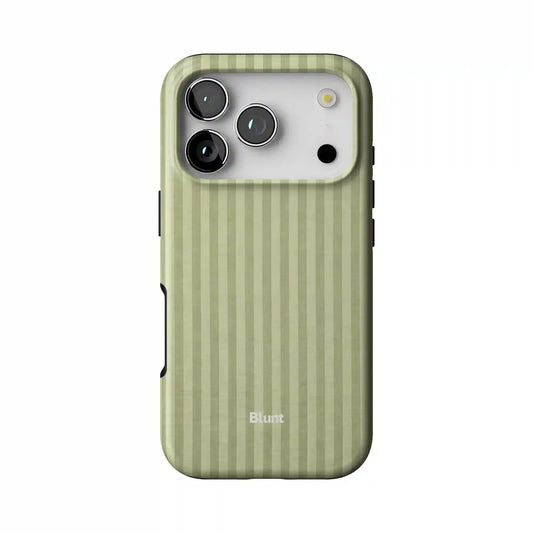 Olive Stripe iPhone Case