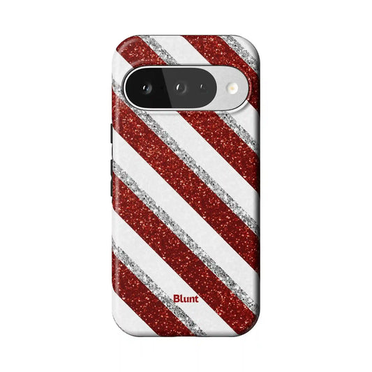 Candy Cane Pixel Case