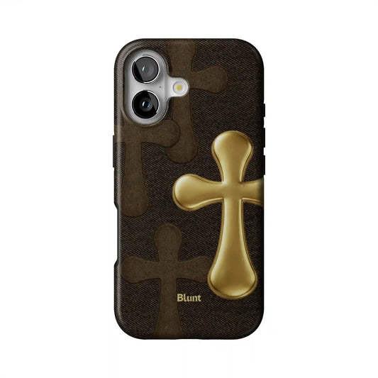 Gold Patch iPhone Case