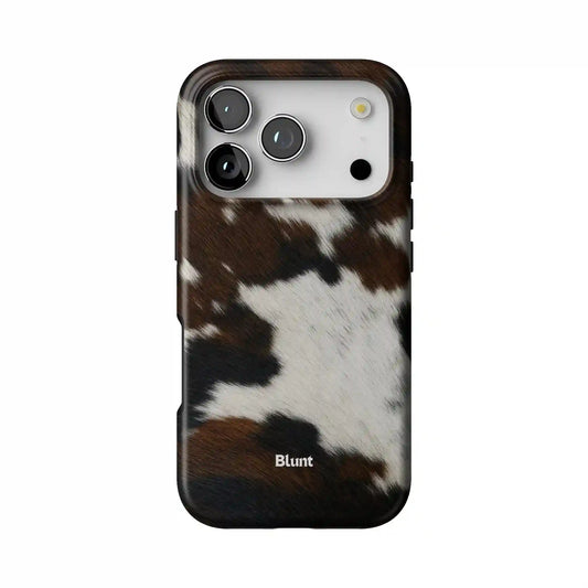Chestnut Cowhide iPhone Case