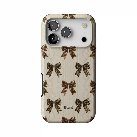 Cheetah Knit iPhone Case