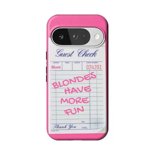 Blondes Have More Fun Pixel Case