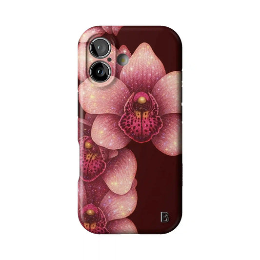 Crimson Petal Statement iPhone Case