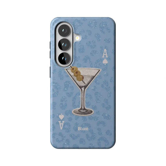 Blue Dirty Martini Samsung Case