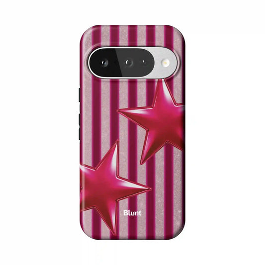 Striped Starlet Pixel Case
