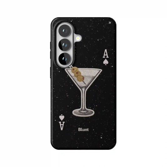 Black Dirty Martini Samsung Case