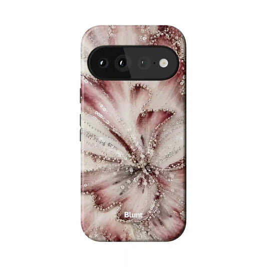 Pink Wisteria Pixel Case