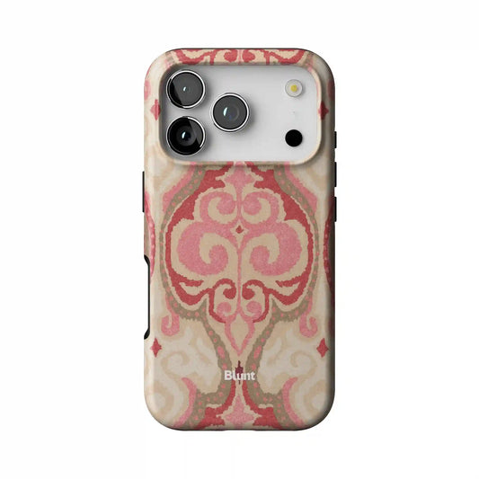Blush Damask iPhone Case