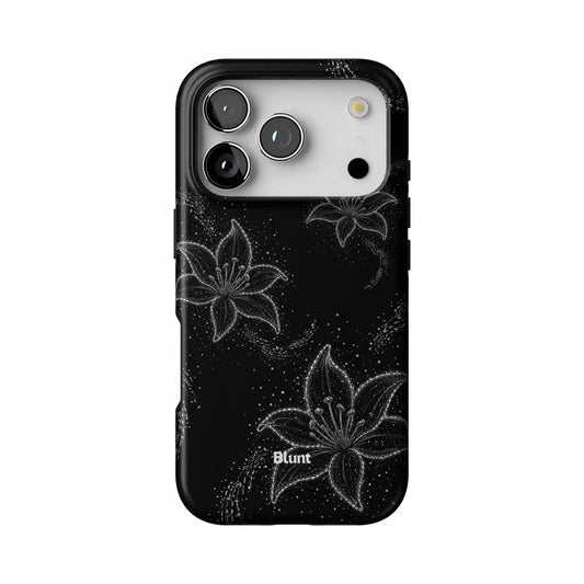 Noir Fleur iPhone Case