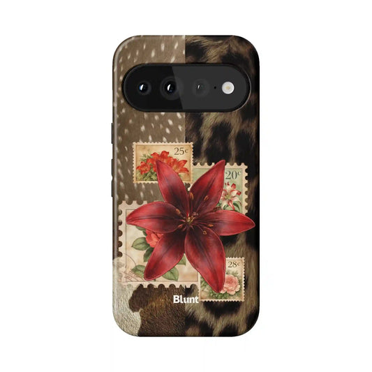 Postmarked Bloom Pixel Case