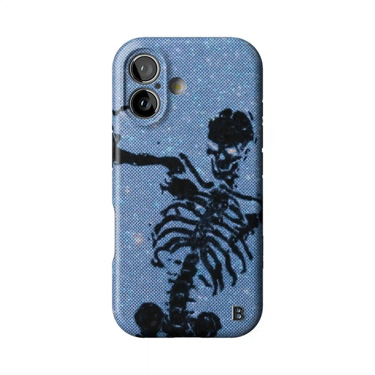 Blue Ritual Statement iPhone Case