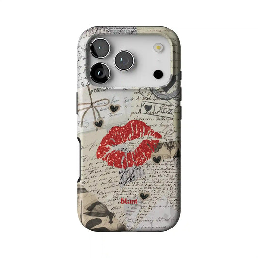 Vintage Kiss iPhone Case