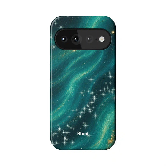 Emerald Sky Pixel Case