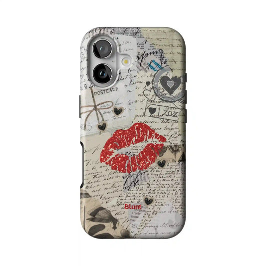 Vintage Kiss iPhone Case