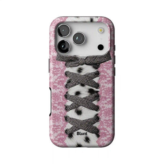 Dotted Damsel iPhone Case