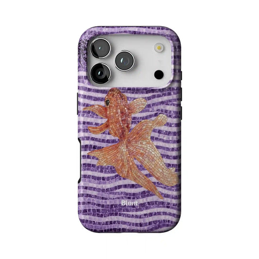 Purple Koi iPhone Case