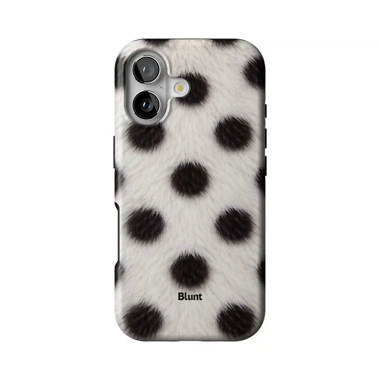 Polka Fuzz iPhone Case