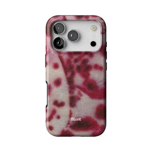 Crimson Veil iPhone Case