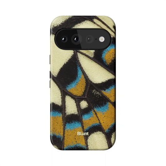 Sapphire Bloom Pixel Case
