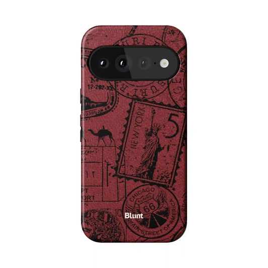 Crimson Post Pixel Case