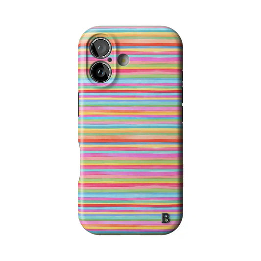 Sweet Stripe Statement iPhone Case