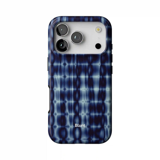 Blue Ripple iPhone Case