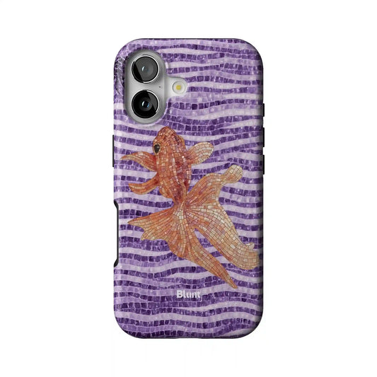 Purple Koi iPhone Case