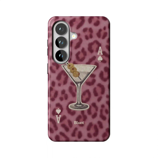 Pink Cheetah Dirty Martini Samsung Case