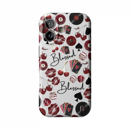 Blessed Roulette Statement iPhone Case