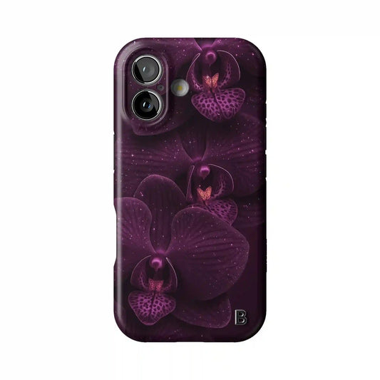 Violet Orchid Statement iPhone Case