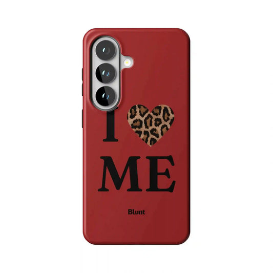 Red I Love Me Samsung Case