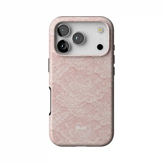Blush Lace iPhone Case