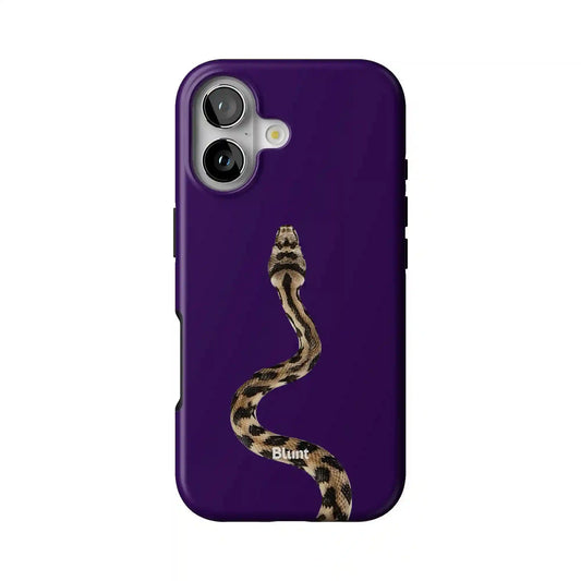 Plum Serpent iPhone Case