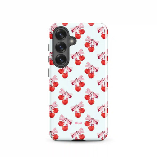 White Cherry Samsung Case