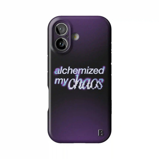 Chaotic Alchemy Statement iPhone Case