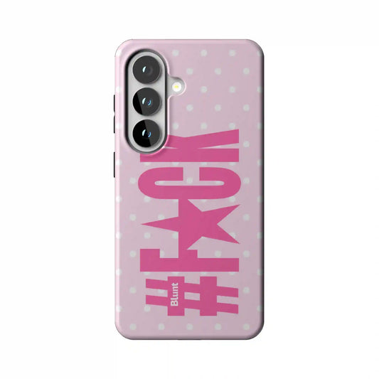 Pink Polka Riot Samsung Case