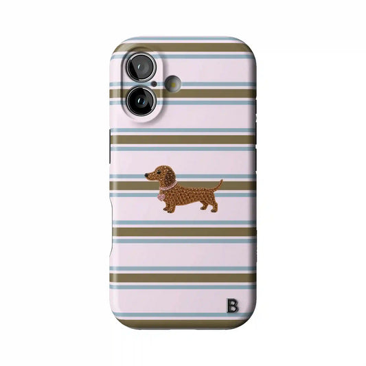 Strawberry Doxie Statement iPhone Case
