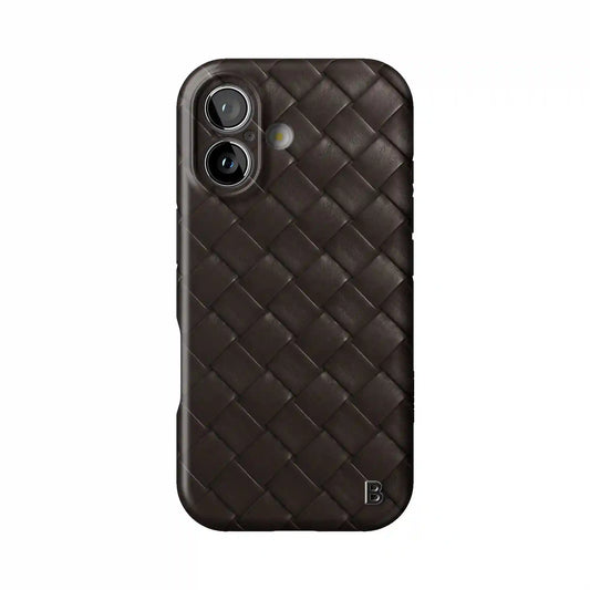 Braided Espresso Statement iPhone Case
