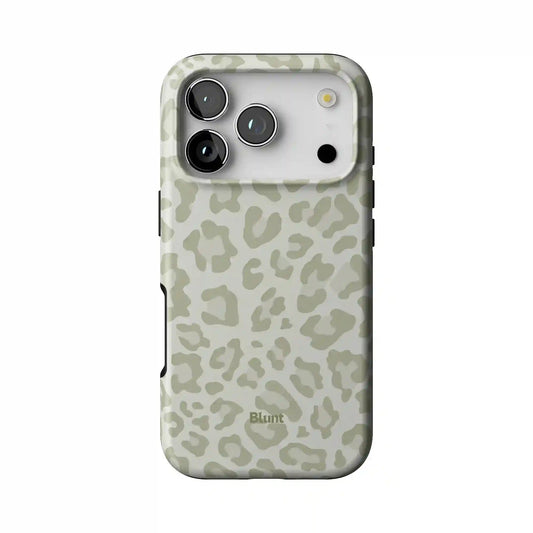Sage Leopard iPhone Case