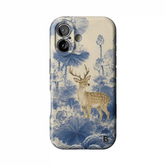 Bluewood Fawn Statement iPhone Case