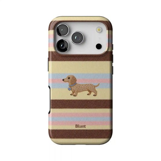 Banana Blonde Doxie iPhone Case