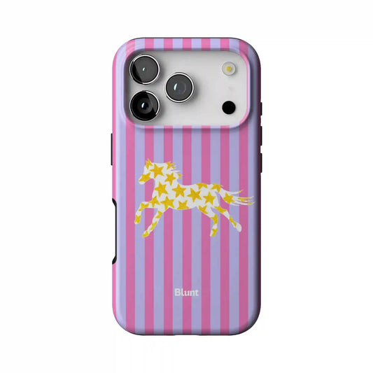Striped Steed iPhone Case