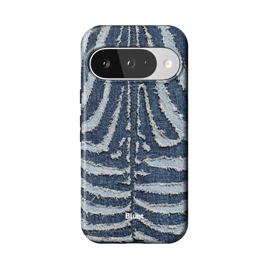 Denim Zib Pixel Case