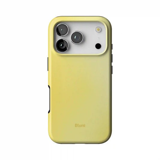 Butter Yellow  iPhone Case