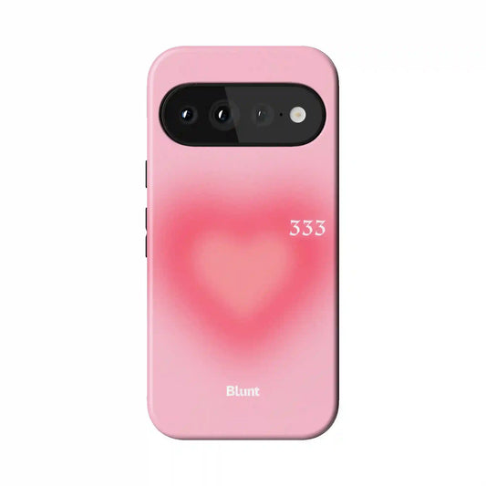 Pink Glow Pixel Case
